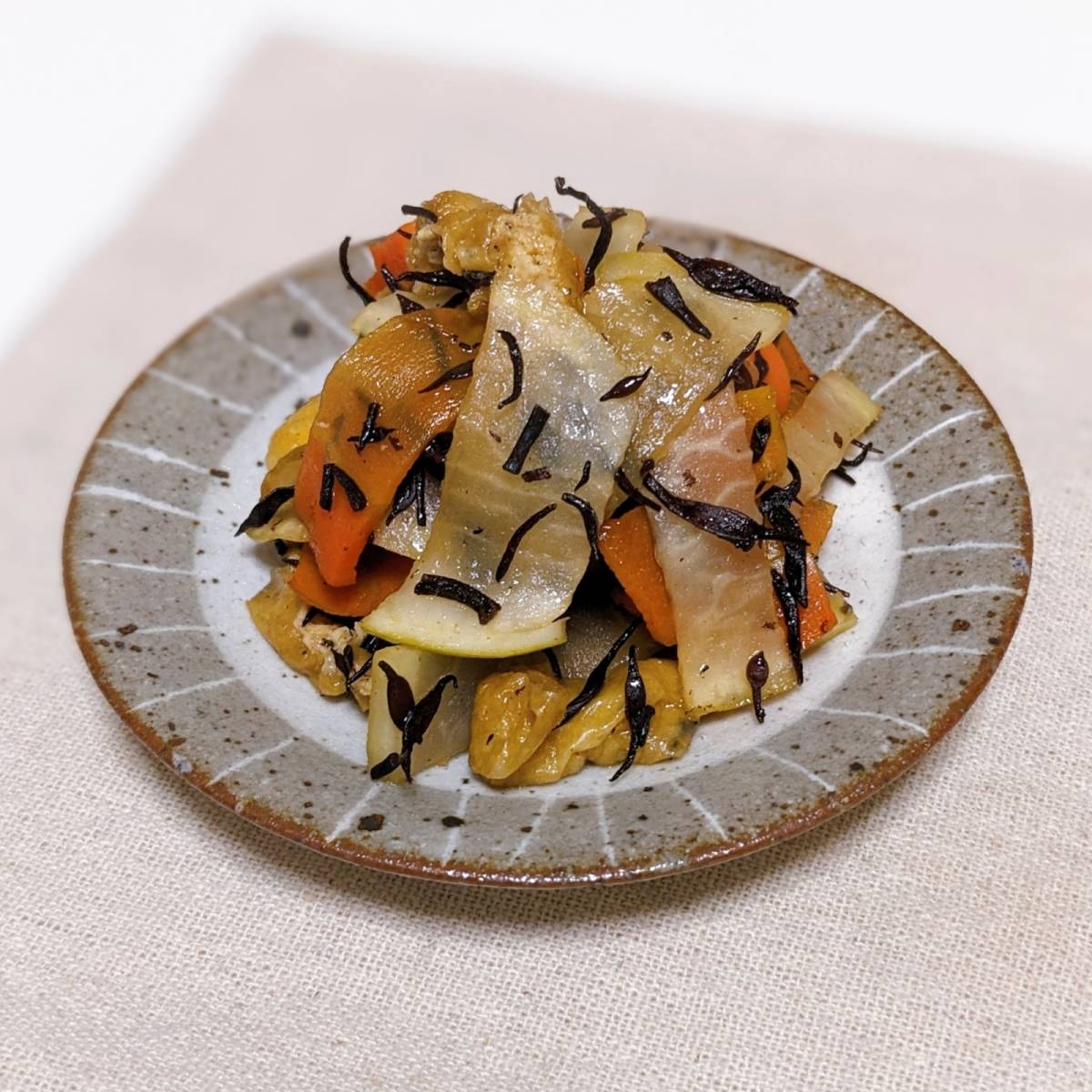 JAグループ公式の「大根とひじき油揚げのきんぴら風」のレシピ