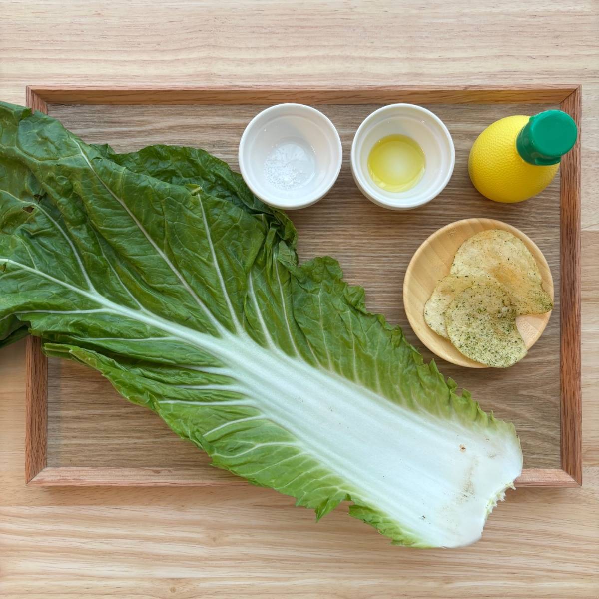 JAグループ公式の「ポテトチップス入り♪白菜サラダ」のレシピ