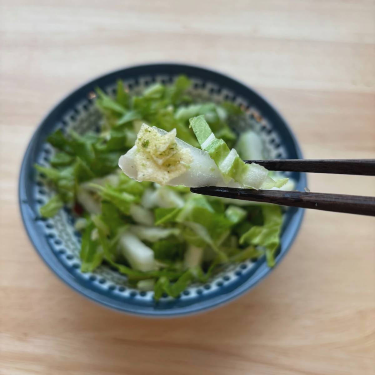 JAグループ公式の「ポテトチップス入り♪白菜サラダ」のレシピ