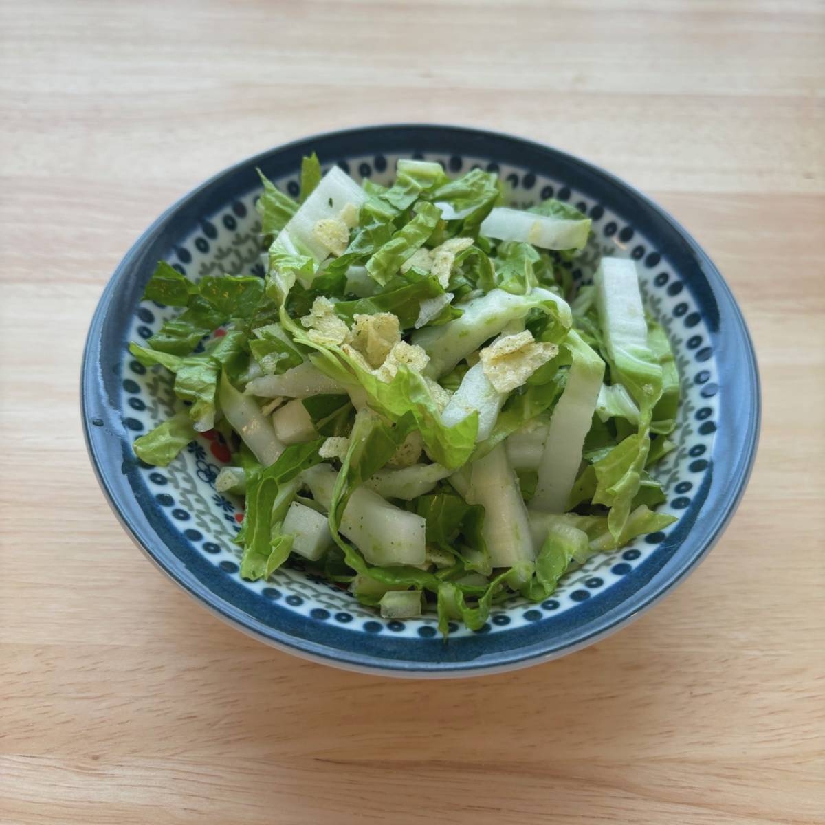 JAグループ公式の「ポテトチップス入り♪白菜サラダ」のレシピ