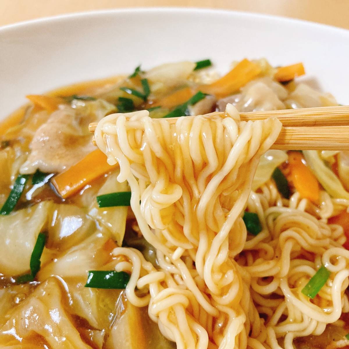 チャルメラ公式の「5分で作れる五目あんかけかた焼きそば」のレシピ