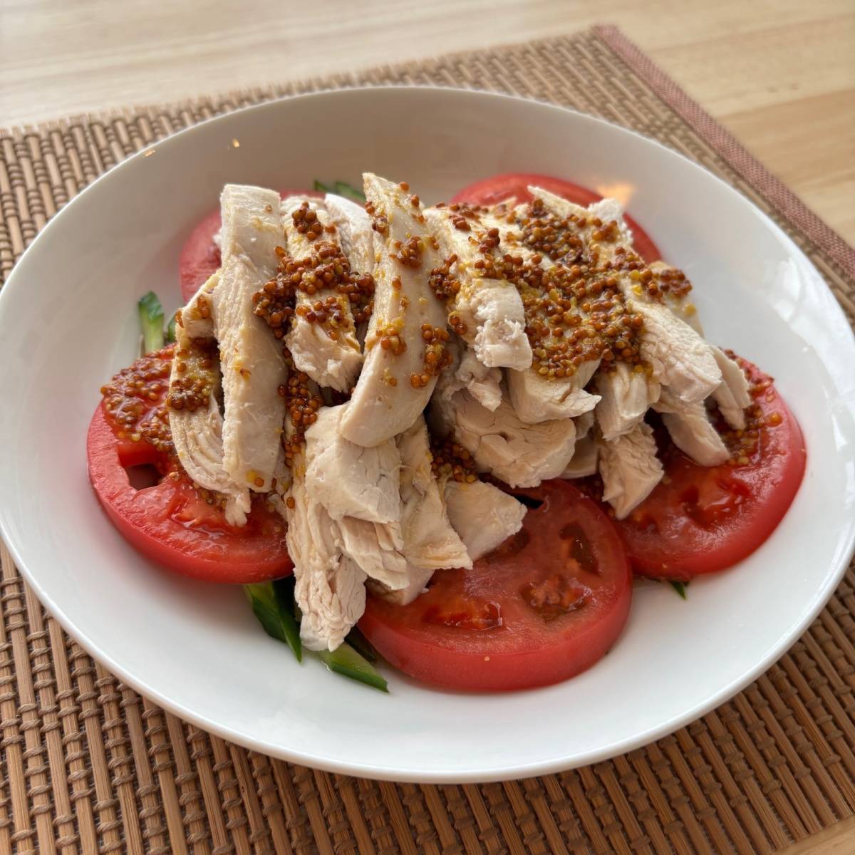 ヤマキ公式の「ハニーマスタード棒棒鶏」のレシピ