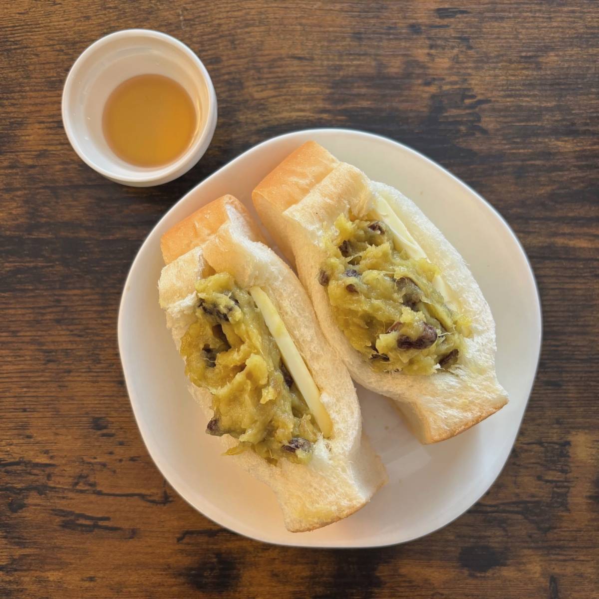 ヤマザキ公式の「焼きいもバターポケットサンド」のレシピ