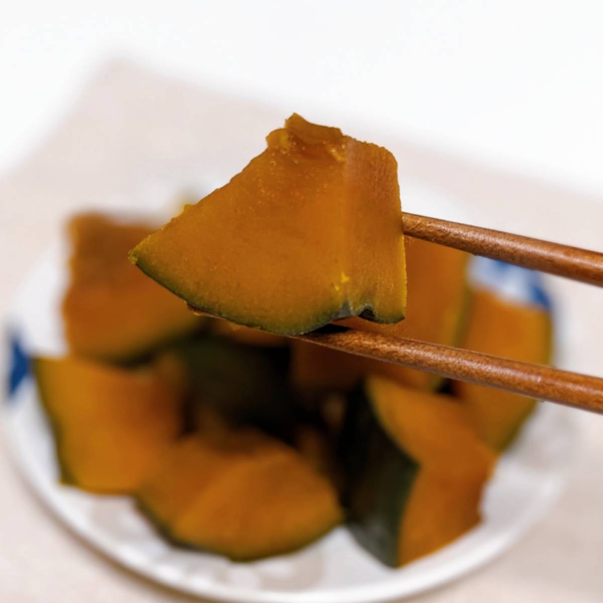 JAグループ公式の「レンチンで♪かぼちゃの甘辛煮もの」のレシピ