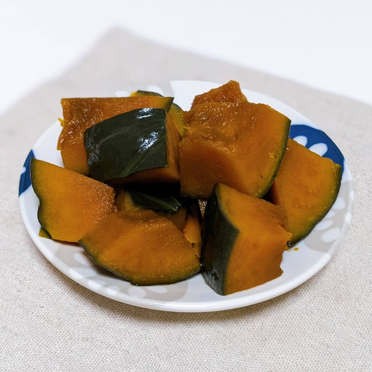 JAグループ公式の「レンチンで♪かぼちゃの甘辛煮もの」のレシピ