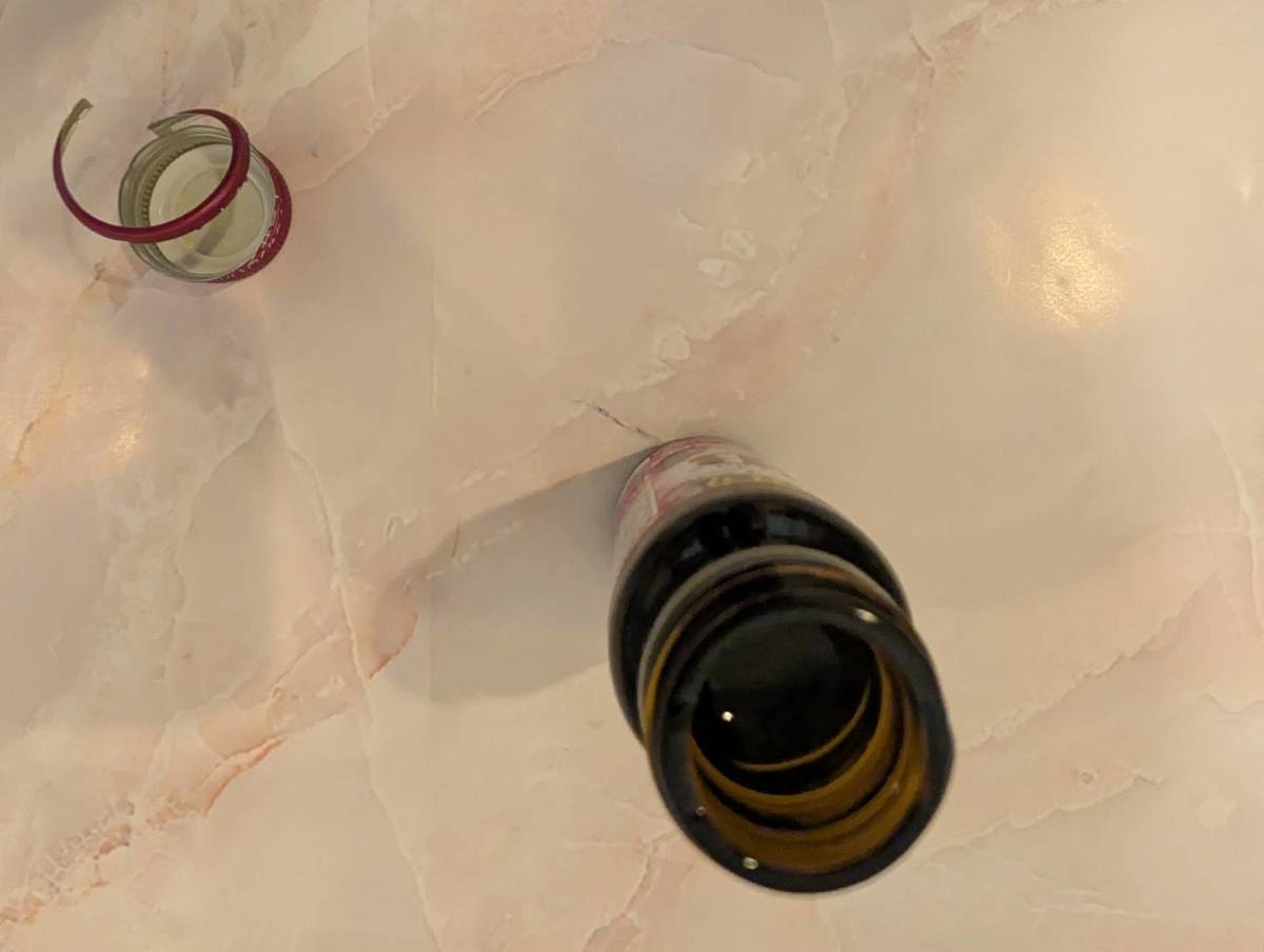 チョコラBB Feチャージの蓋を開けたところ