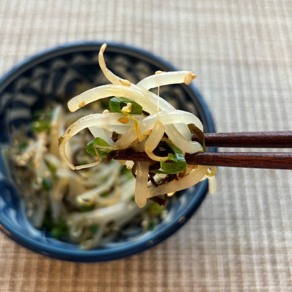 ヤマキ公式の「和風もやしナムル」のレシピ