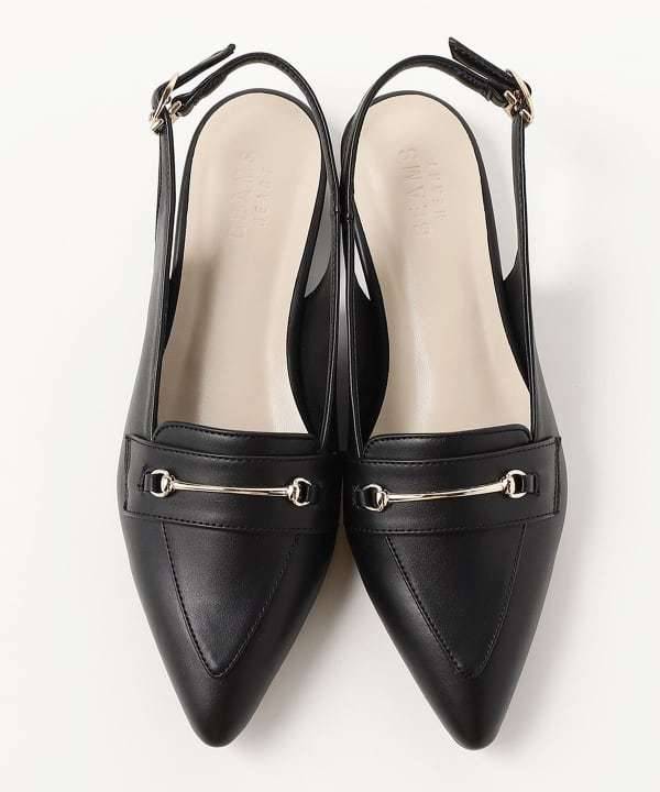 バックレス ビットローファー