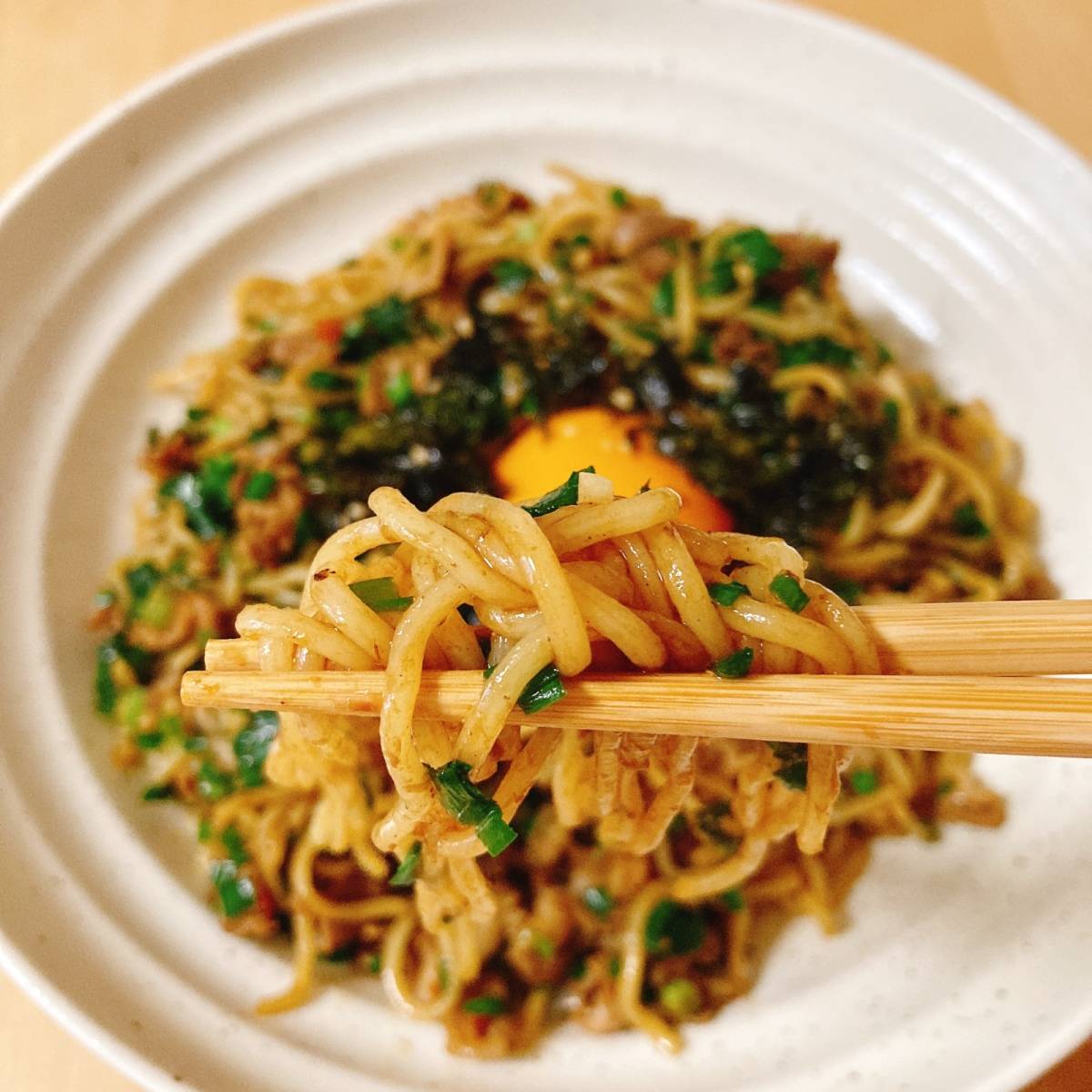 マルちゃん公式の「台湾まぜ焼そば」のレシピ