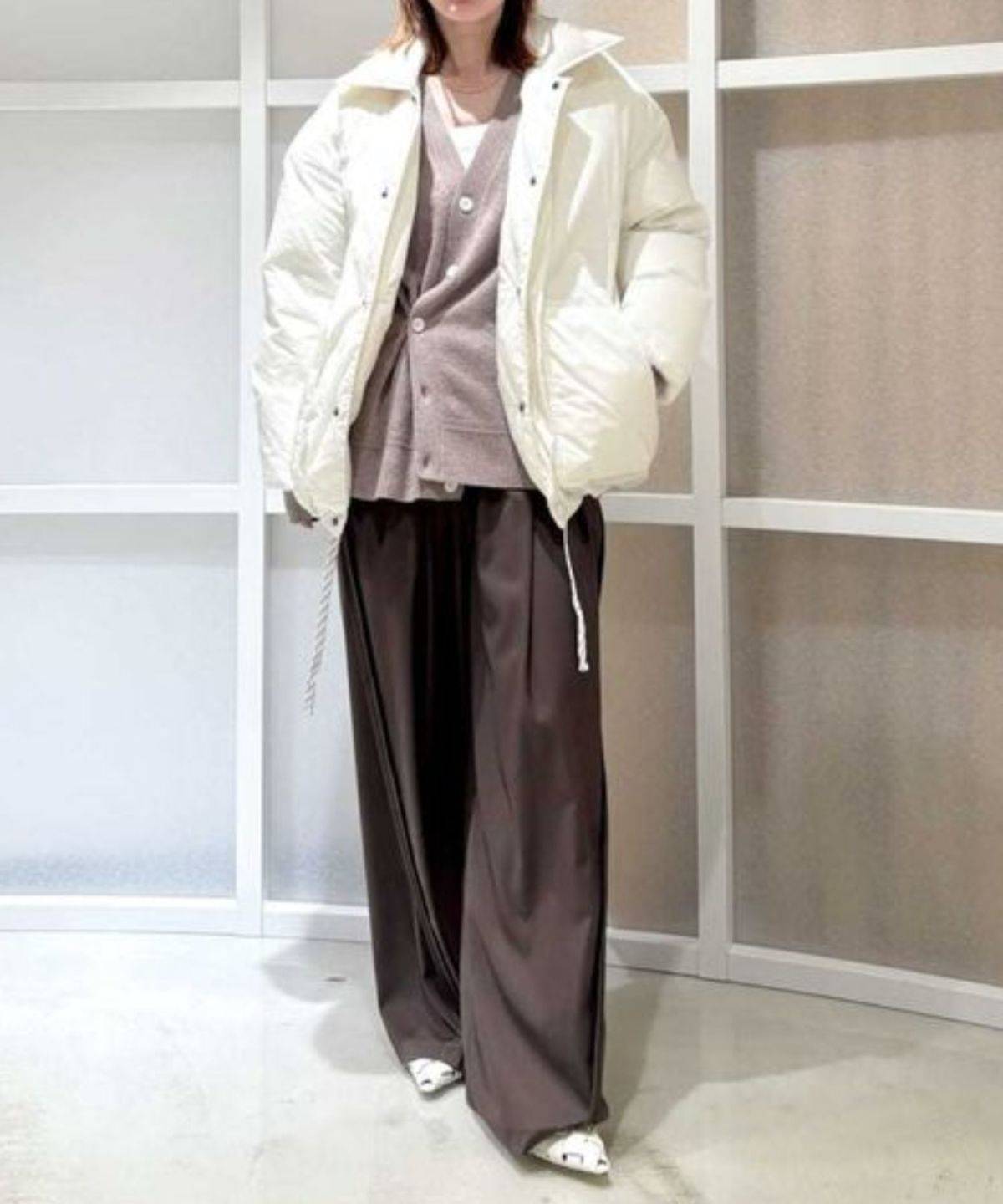 ウール２ＷＡＹカシュクールニットカーデ