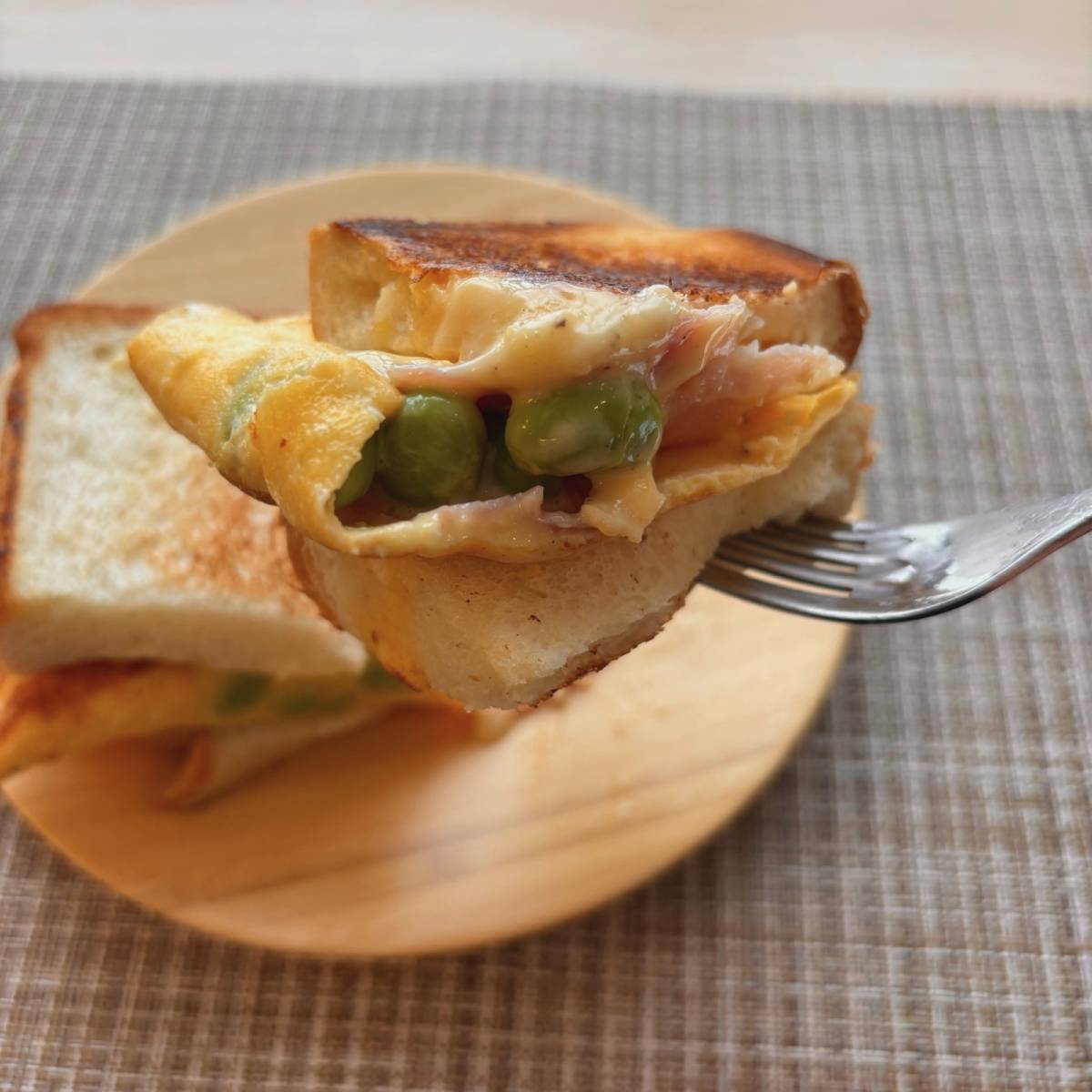 フジパン公式の「ワンパントースト」のレシピ