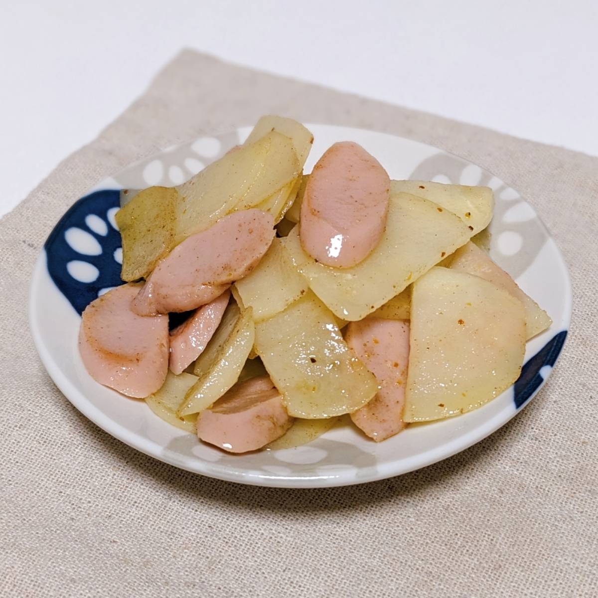 JAグループ公式の「じゃがいもと魚ニソのマヨ炒め」のレシピ