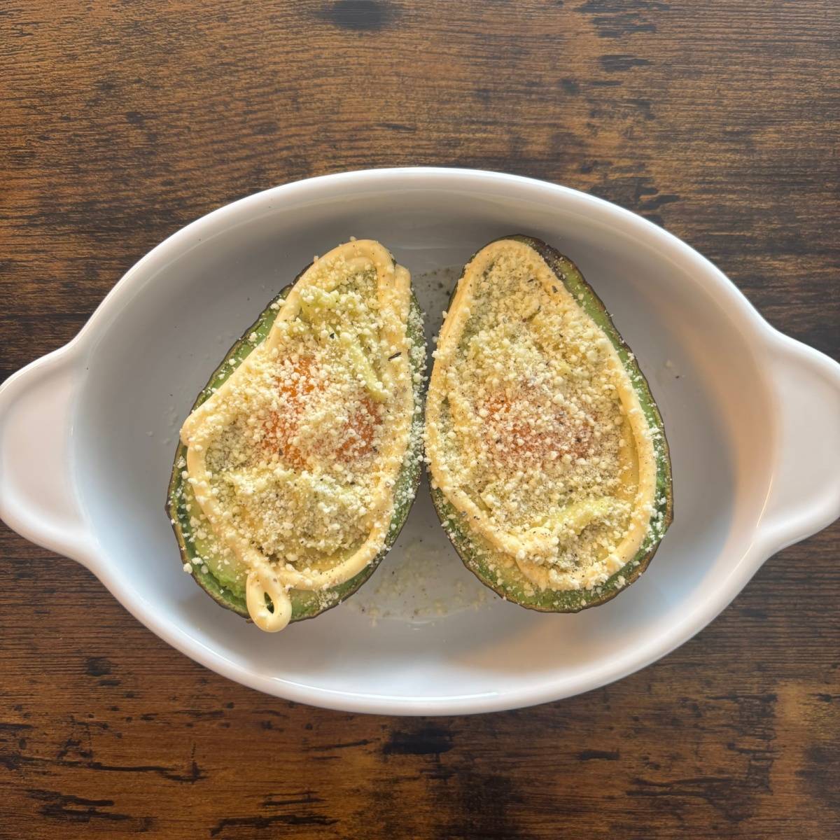 JA全農公式の「アボカドエッグ」のレシピ