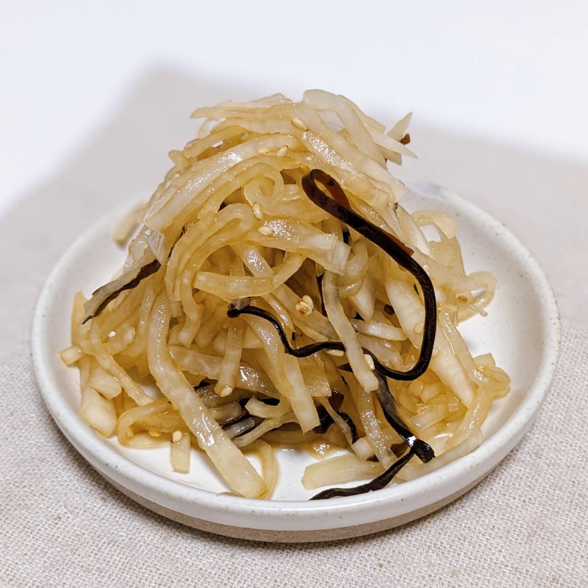 JAグループ公式の「大根と塩昆布の和え物」のレシピ