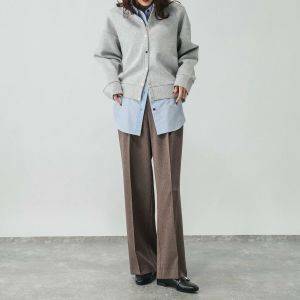 【GLOBAL WORK 】50代におすすめの洒落見えカーディガン「ガンガン着回せる」「いつものコーデが垢抜ける」