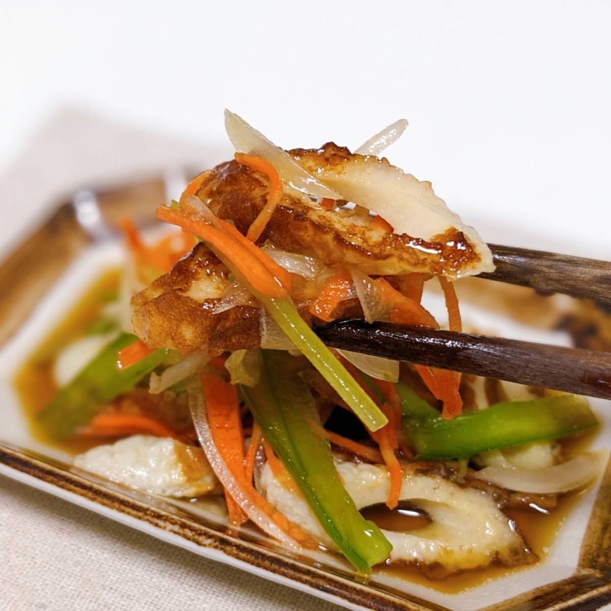 ニッスイ公式の「活ちくわの南蛮漬け」のレシピ