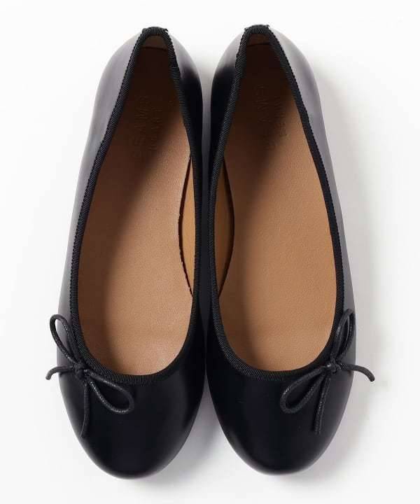 横リボン バレエ シューズ