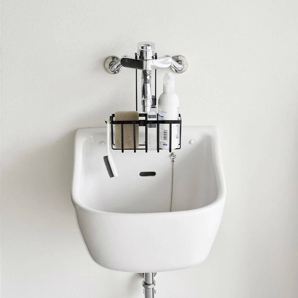 山崎実業tower 蛇口にひっかける収納ラック