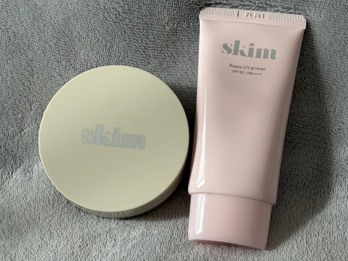 Repos UV primerとRepos cushion foundation