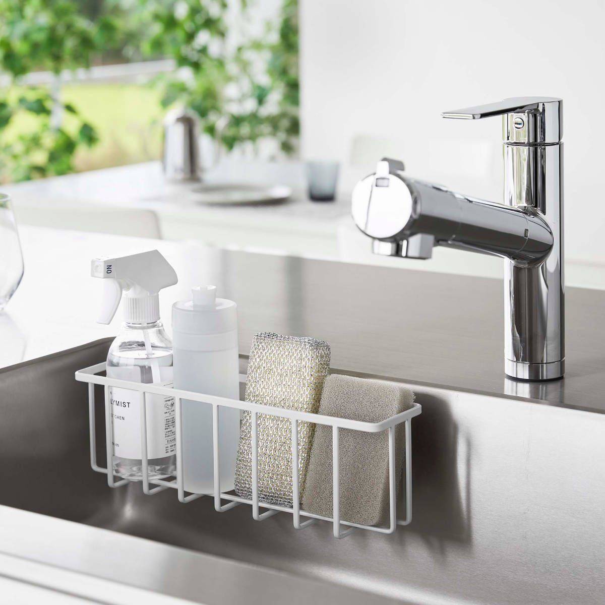 山崎実業 tower フィルムフック収納ラックL