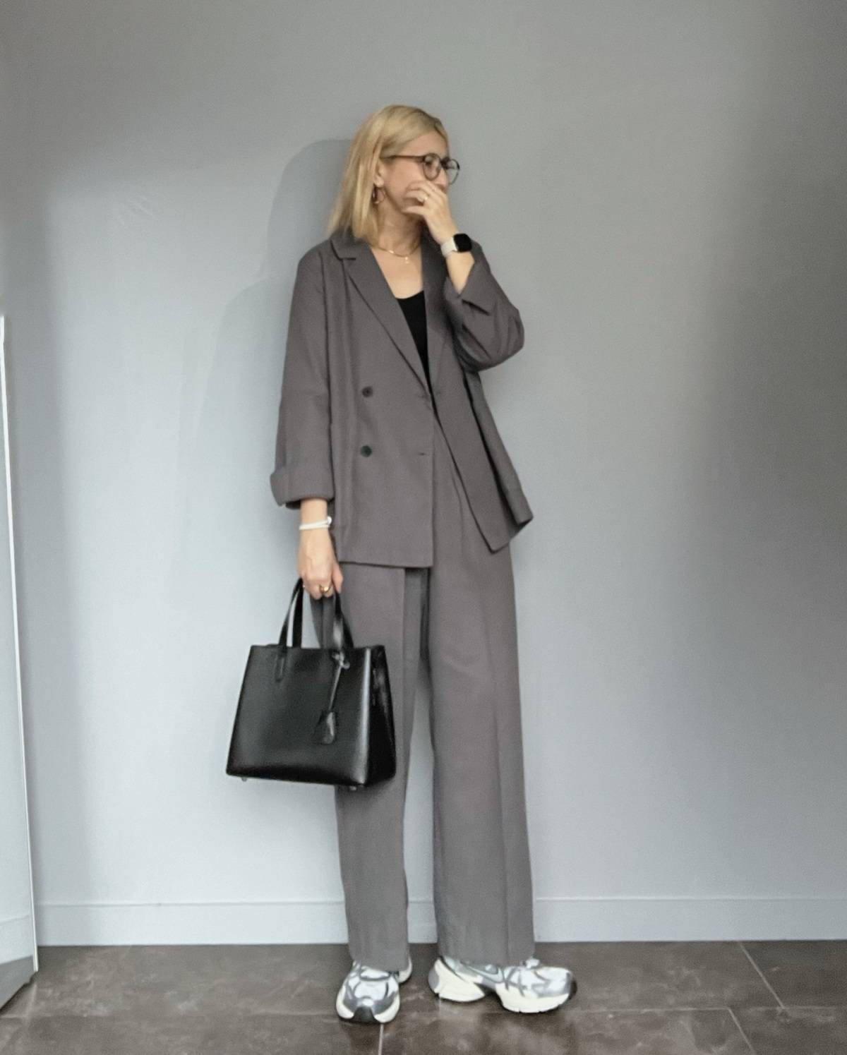 セットアップに合わせたMIXコーデ！