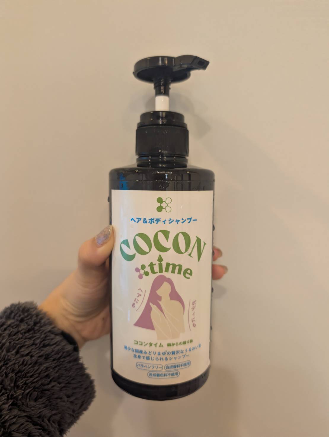 COCON time(ココンタイム) セリシン入りヘア＆ボディシャンプー