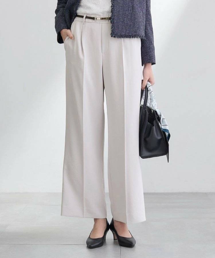 INDIVI 着る日傘ワイドパンツ