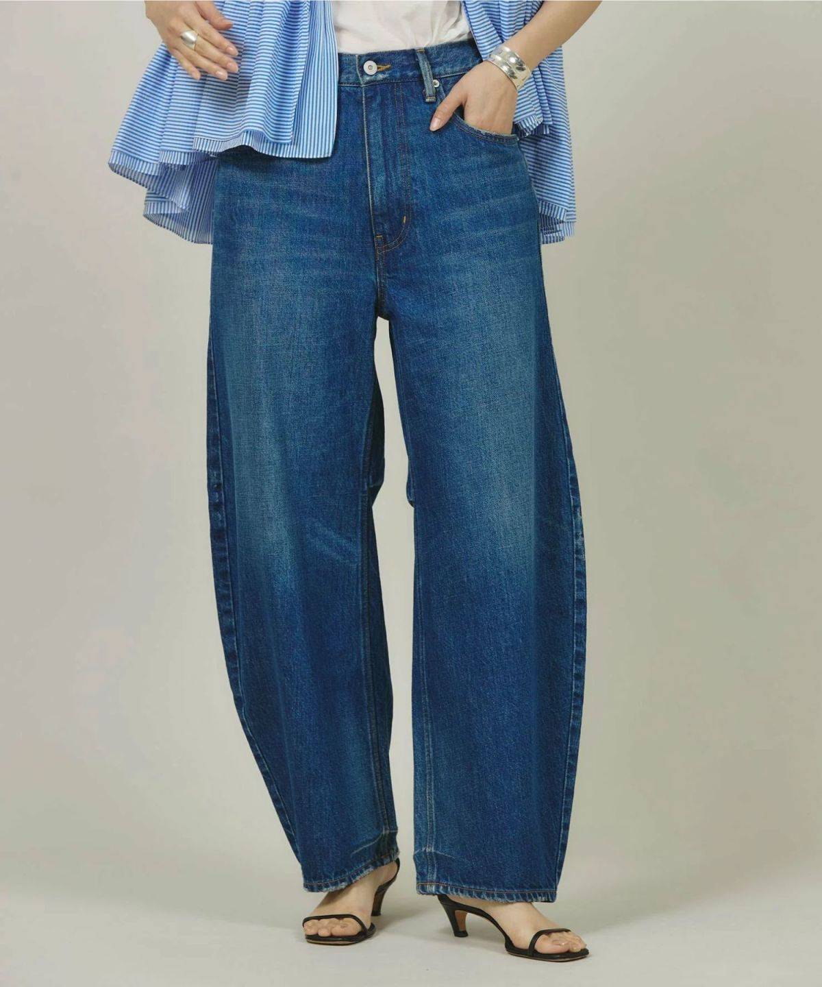 Curensology <&RC>カーヴィーデニムパンツ