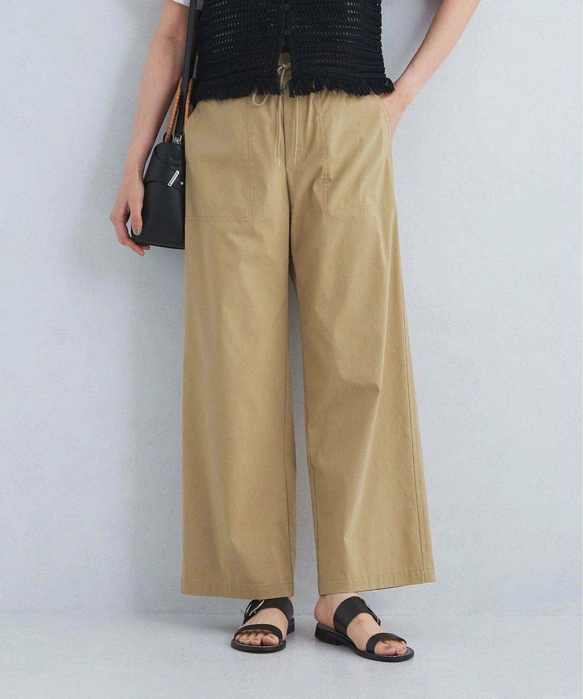 UNITED ARROWS green label relaxing オルマイ LI/MIX ベイカー パンツ