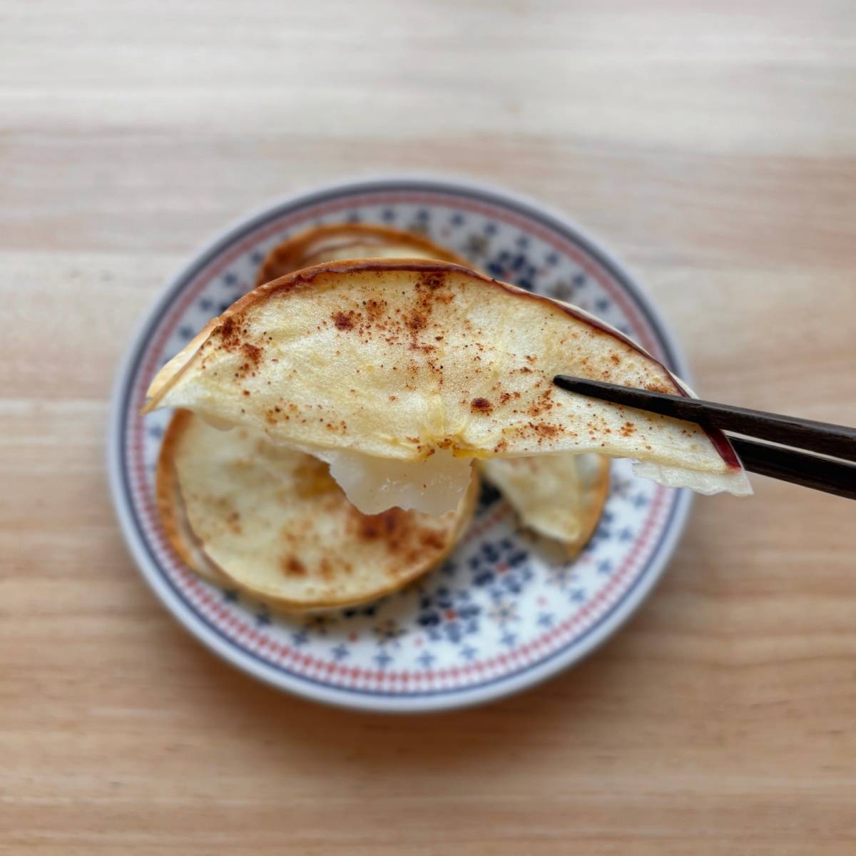 モランボン公式の「皮いいりんご」のレシピ