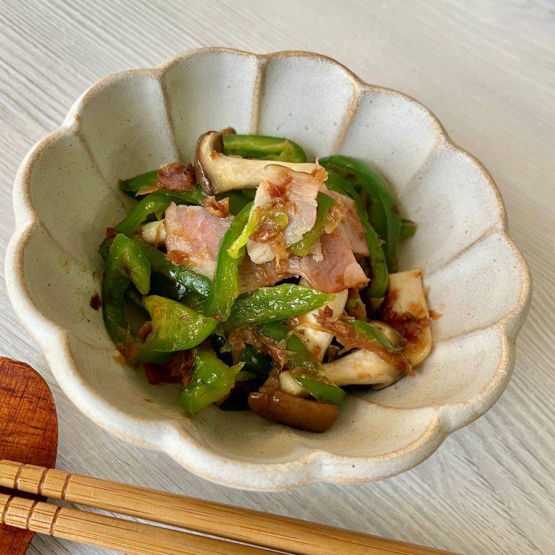 JAグループ公式の「ピーマンエリンギのおかか炒め」のレシピ