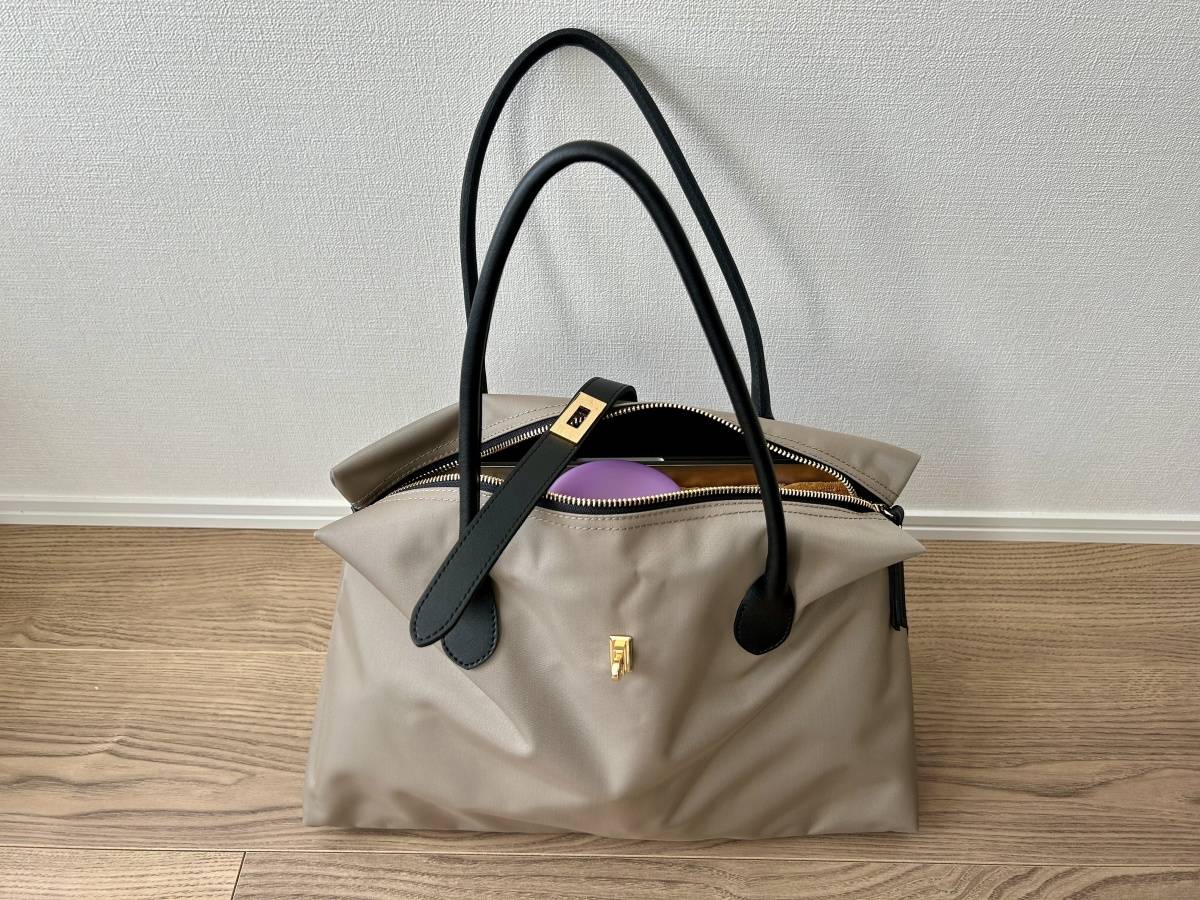 Demi-Luxe BEAMS VIOLAd’ORO ナイロン スクエア トートバッグ