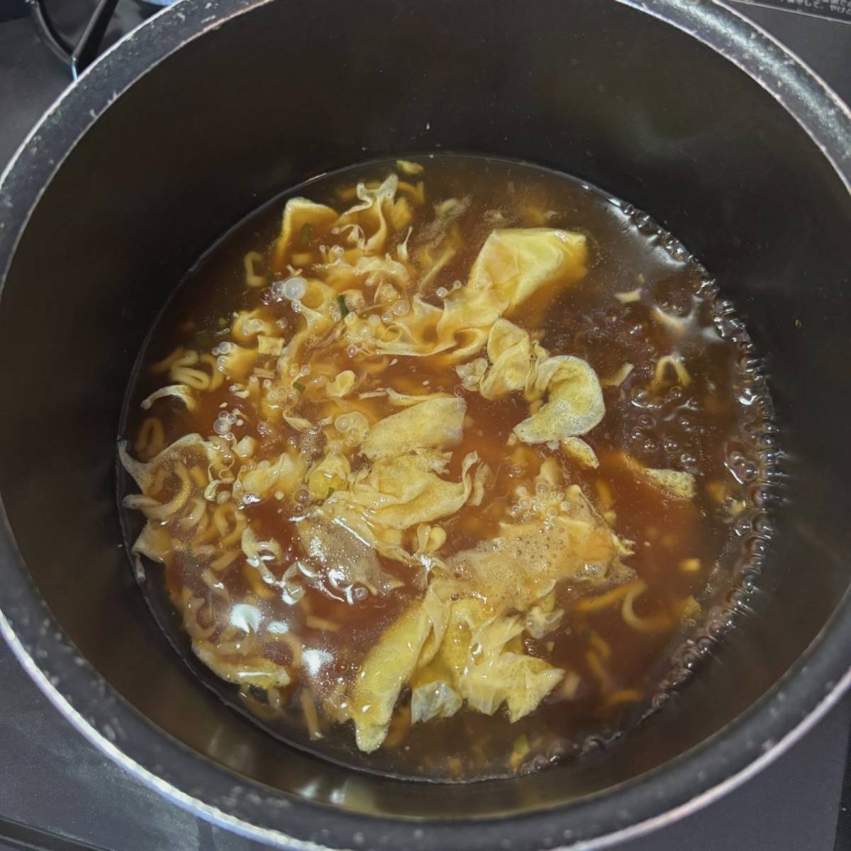 サッポロ一番公式の「すぐできるサンラータンメン」のレシピ