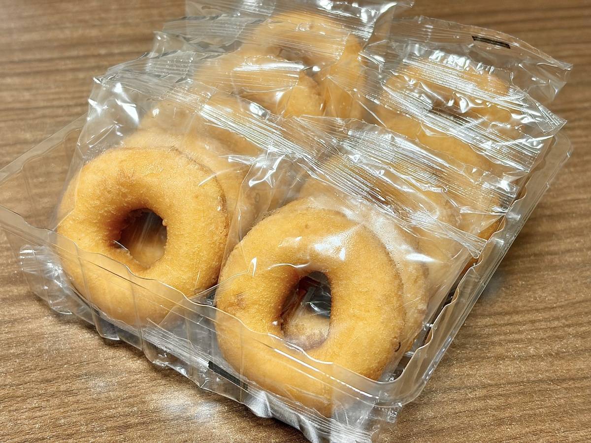 あっさりした味わいのドーナツ♡