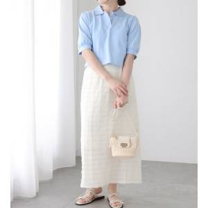 「水色のポロシャツ」を大人女子コーデに活用！お手本の着こなし10選