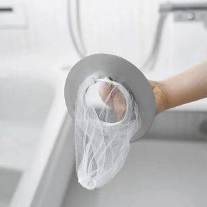 排水口掃除が面倒すぎる→山崎実業×100均で解決！早くも高レビューの《2026年新商品》