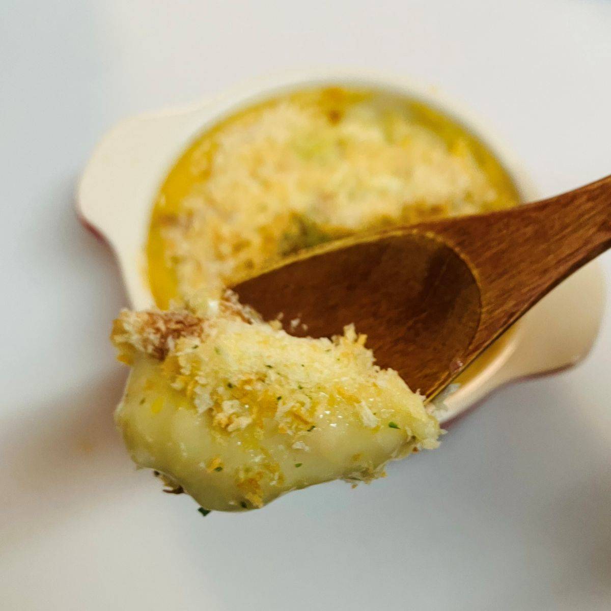 いなば公式の「ほくほくポテトのコーンクリームグラタン」のレシピ