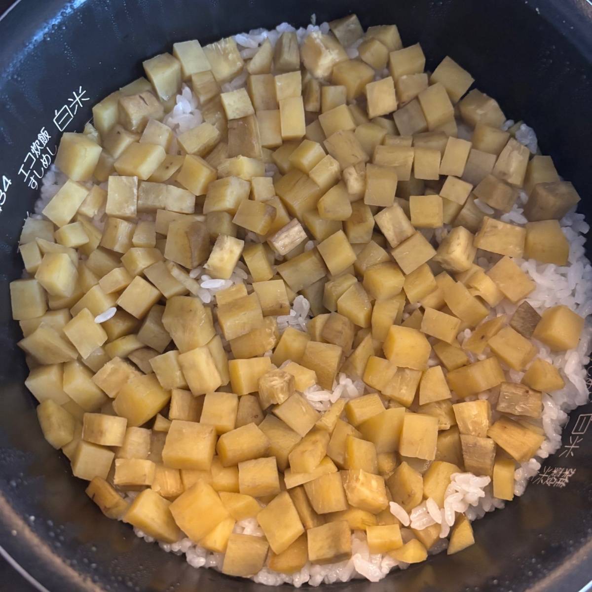 JAグループ公式の「さつまいもご飯」のレシピ