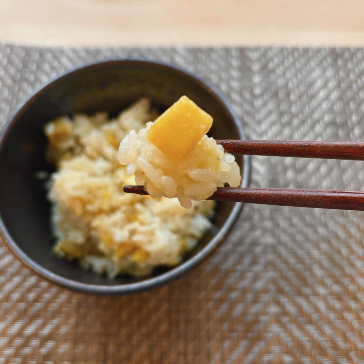 JAグループ公式の「さつまいもご飯」のレシピ