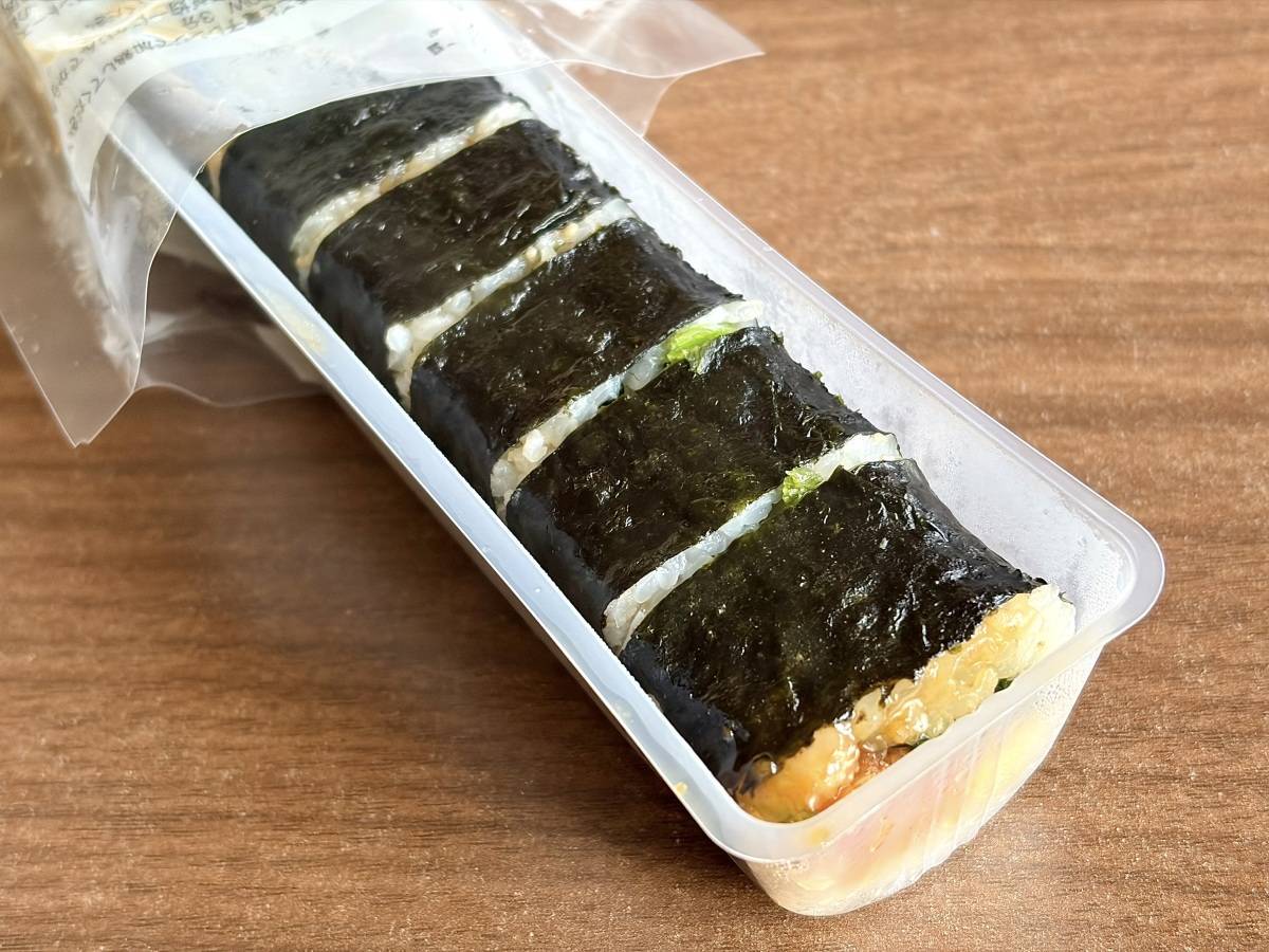 電子レンジで温めると完成！