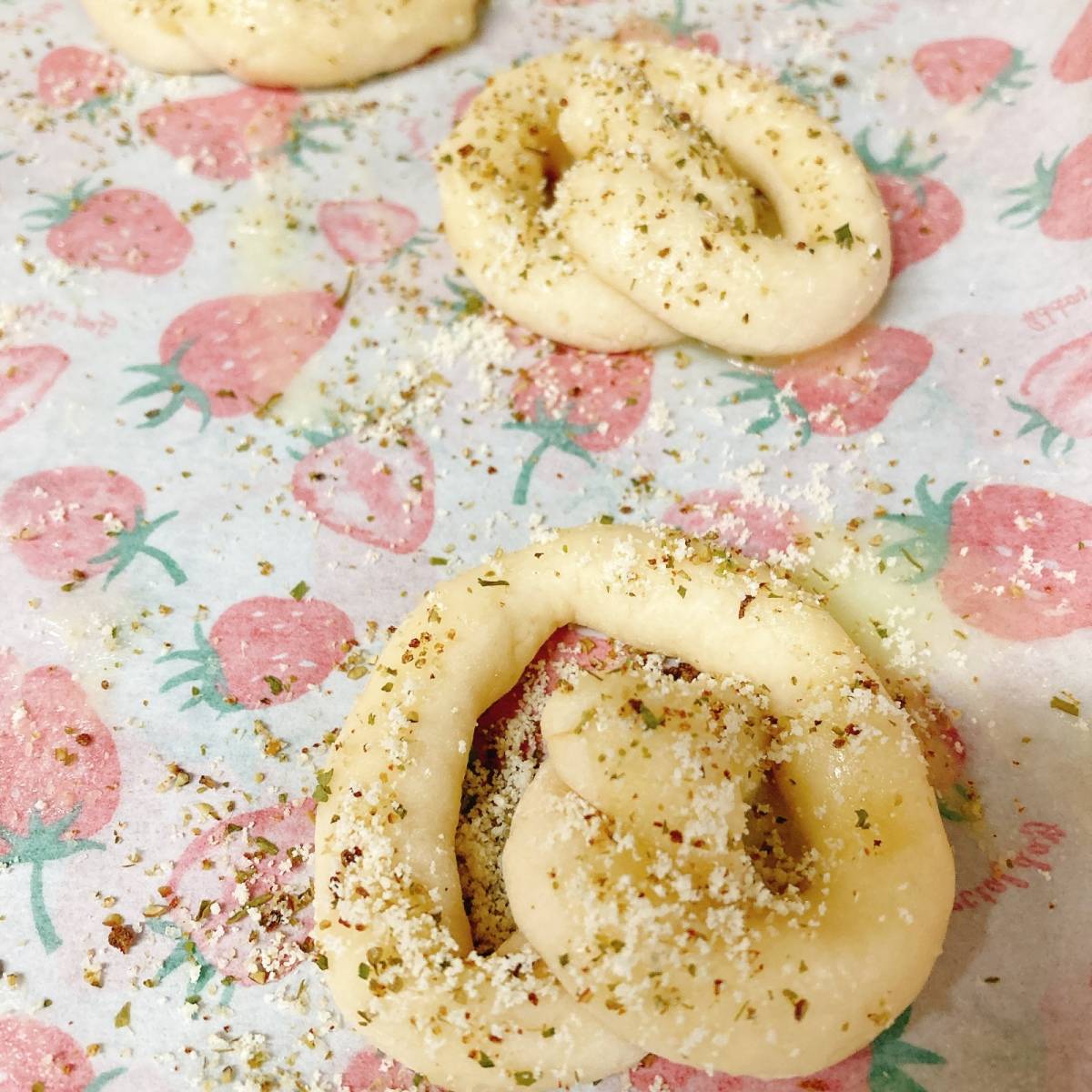 森永公式の「プレッツェル」のレシピ