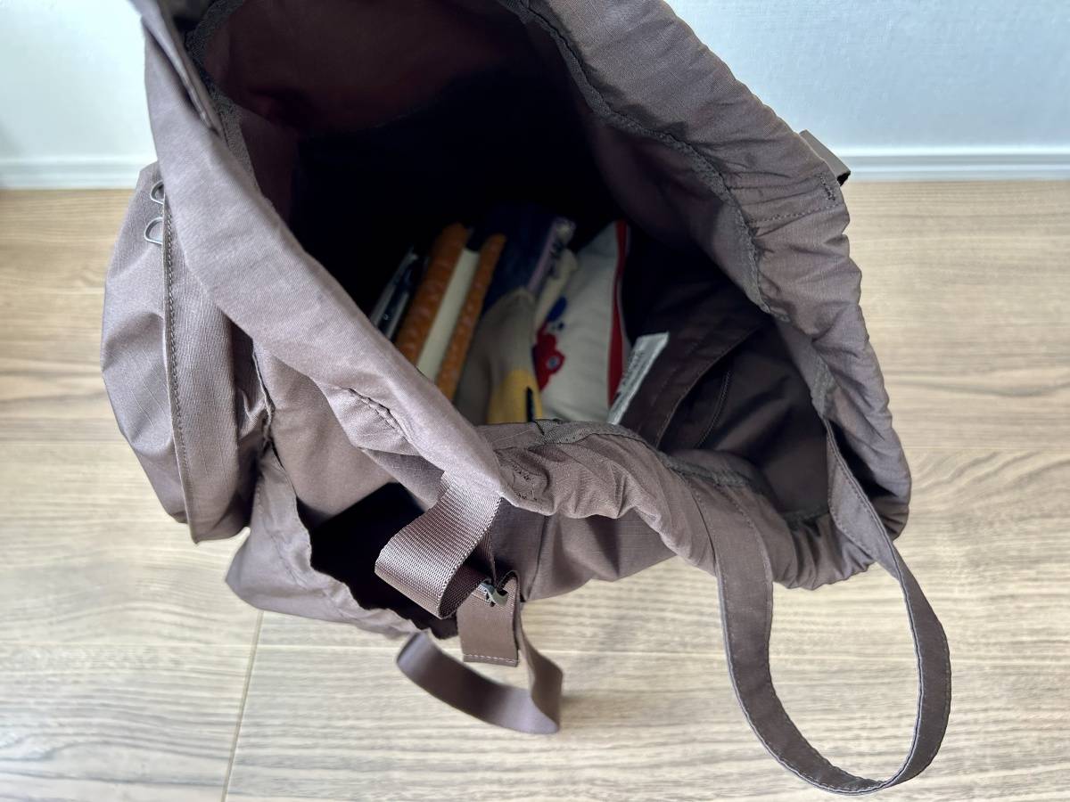 荷物を全部入れてみた