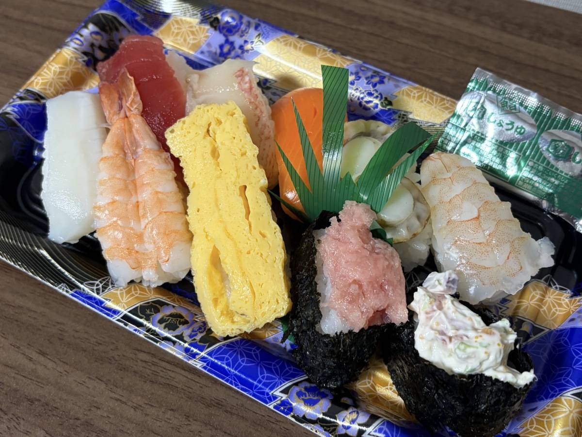 どのネタも美味しいよ♡