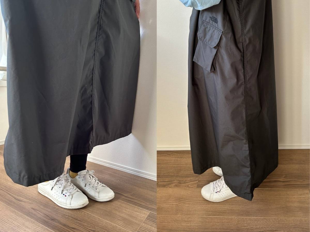 BEAMS BOY 【別注】THE NORTH FACE PURPLE LABEL / フィールド ジャンパー スカート 26SS着丈