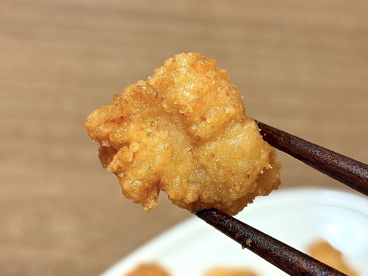 コリコリとした食感がクセになる!