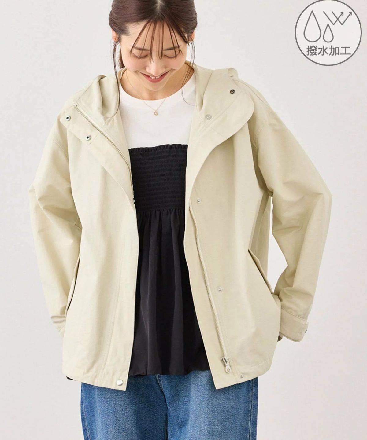 ROPE' PICNIC ベーシックマウンテンパーカー スプリングコート/撥水