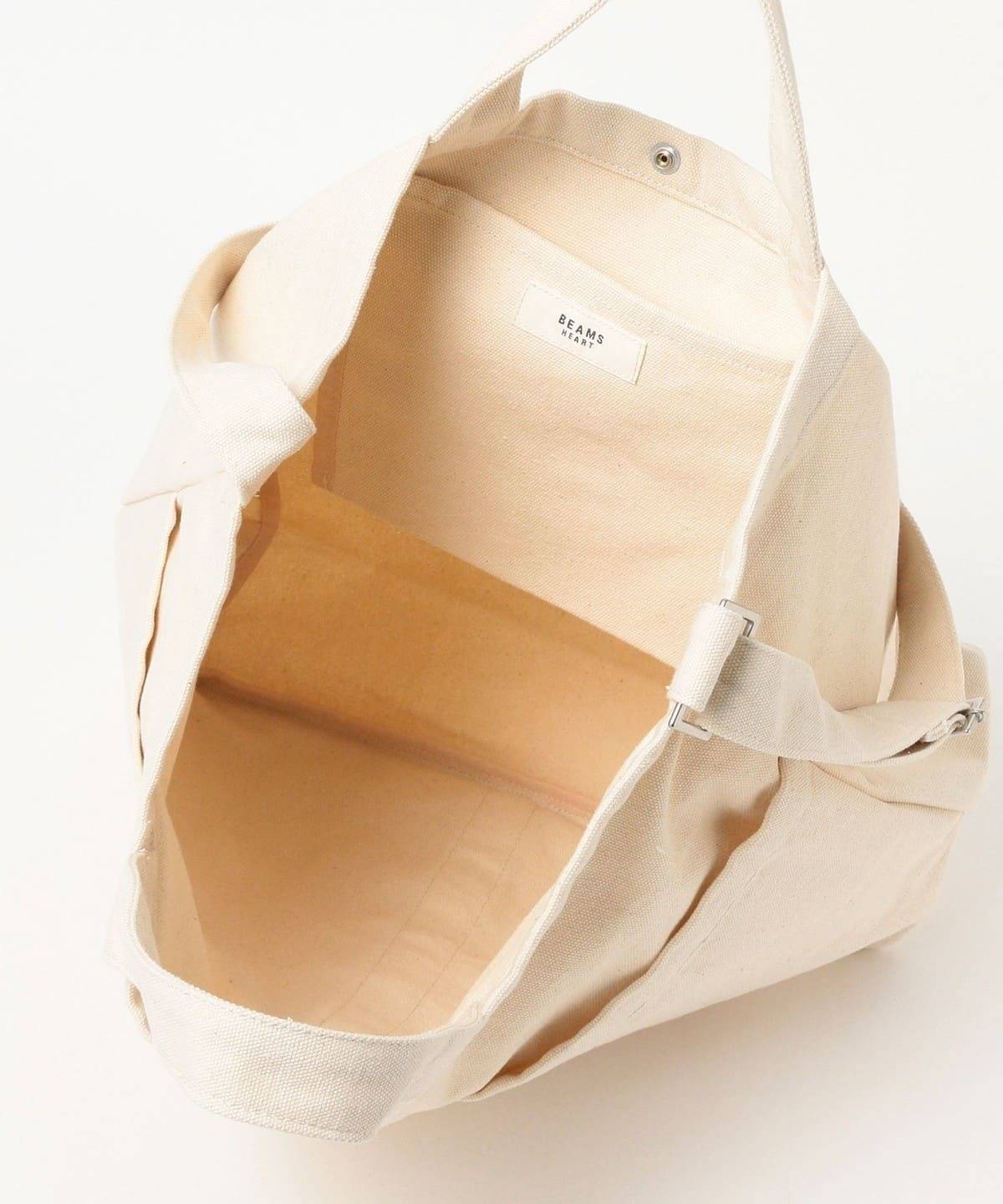 スマイル 刺繍 ロゴ バッグ