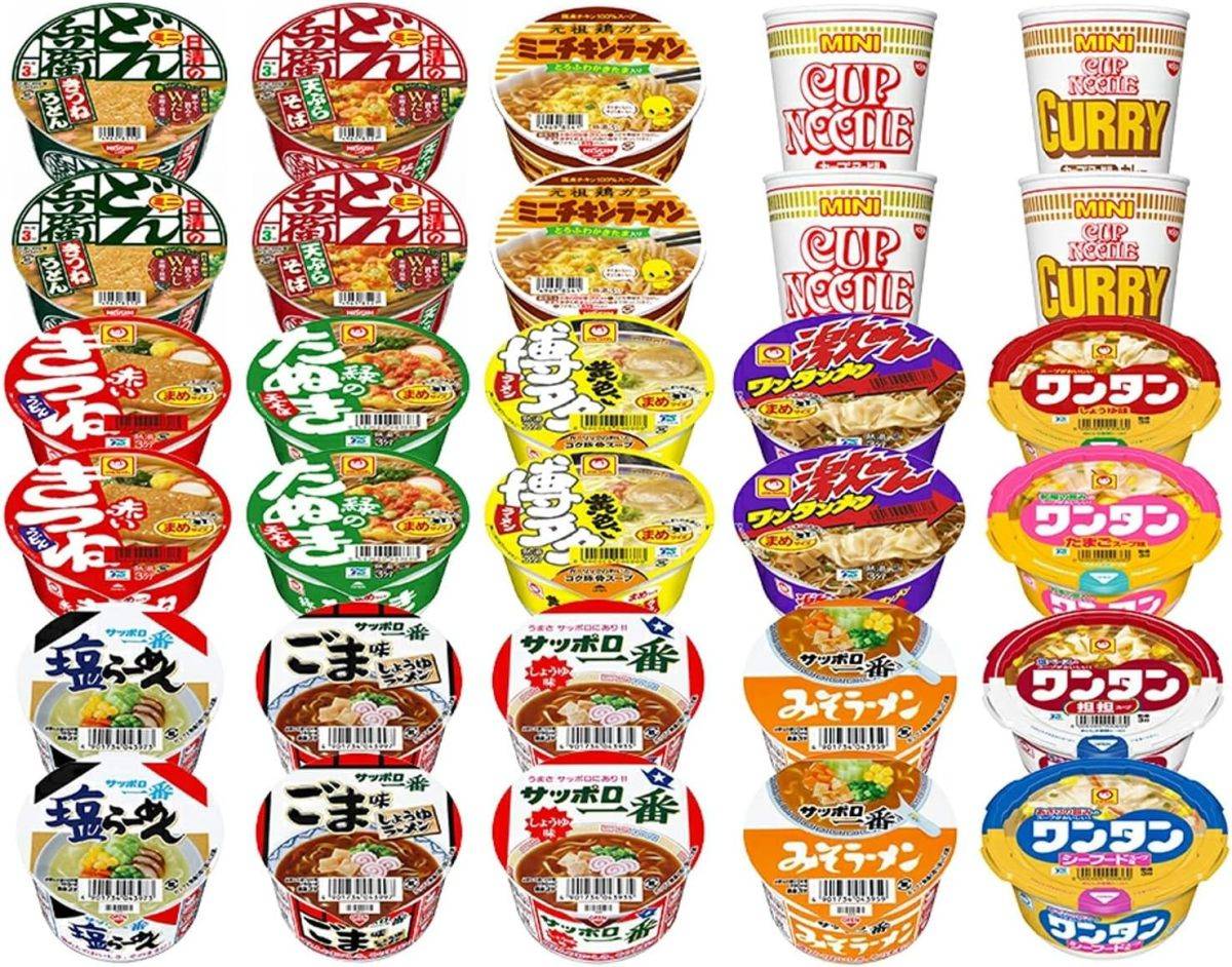 マルちゃん 麺づくり カラフル6種セット