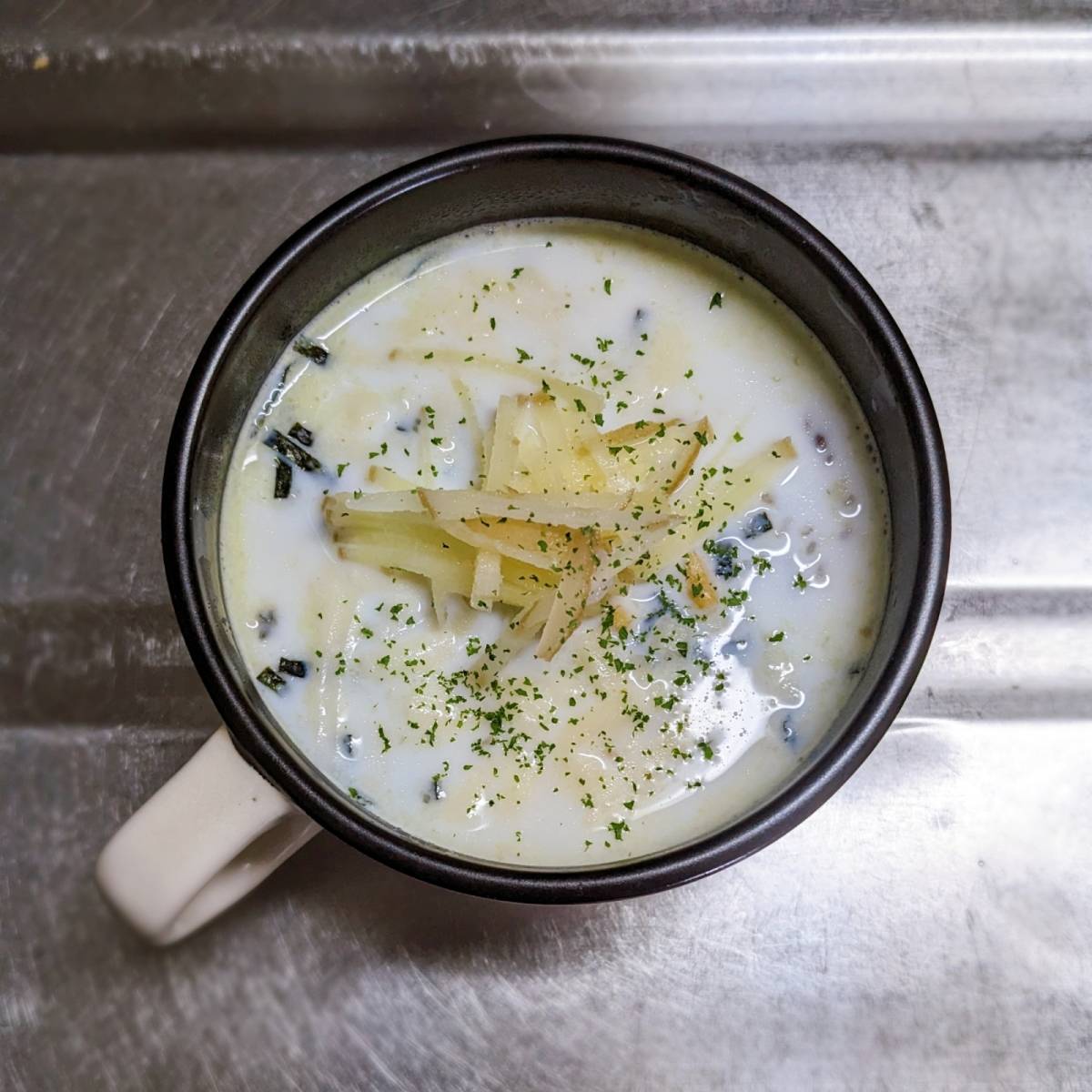 永谷園公式の「生姜ミルク茶づけ」のレシピ