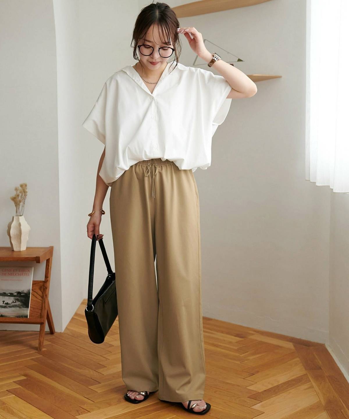 8月の北海道の服装 レディースコーデ